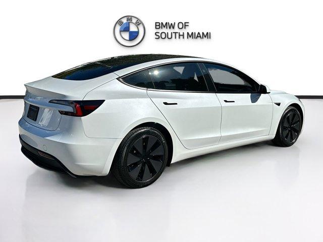 used 2025 Tesla Model 3 car, priced at $35,500