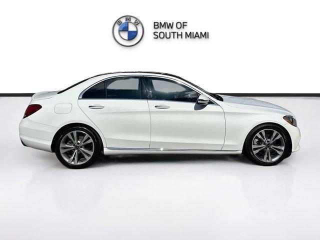 used 2018 Mercedes-Benz C-Class car, priced at $15,000