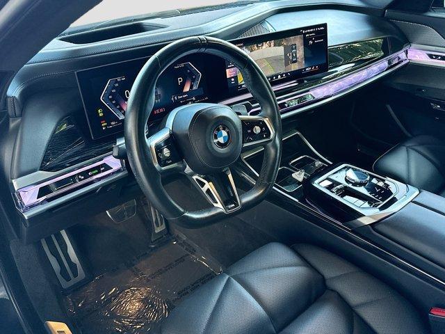 used 2024 BMW 740 car, priced at $67,000
