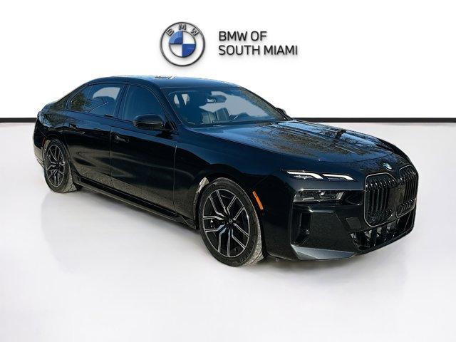 used 2024 BMW 740 car, priced at $67,000