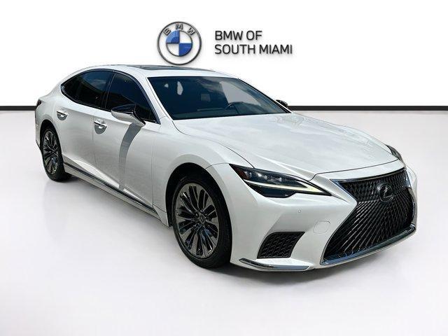 used 2023 Lexus LS 500 car, priced at $71,085