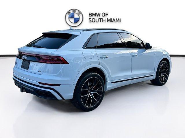 used 2020 Audi Q8 car, priced at $34,000