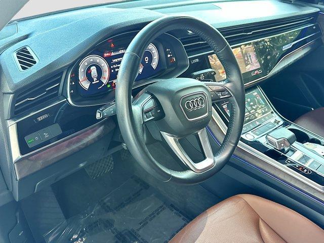used 2020 Audi Q8 car, priced at $34,000