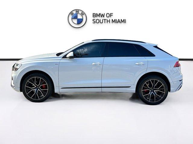 used 2020 Audi Q8 car, priced at $34,000