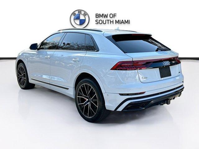 used 2020 Audi Q8 car, priced at $34,000