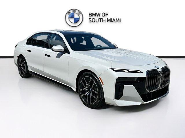 used 2023 BMW 740 car, priced at $60,000