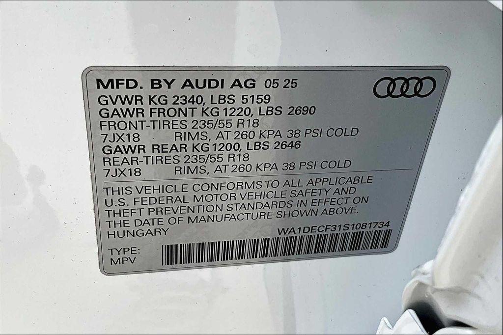 new 2025 Audi Q3 car