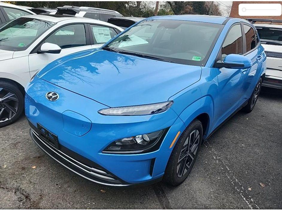 used 2023 Hyundai Kona EV car, priced at $20,998