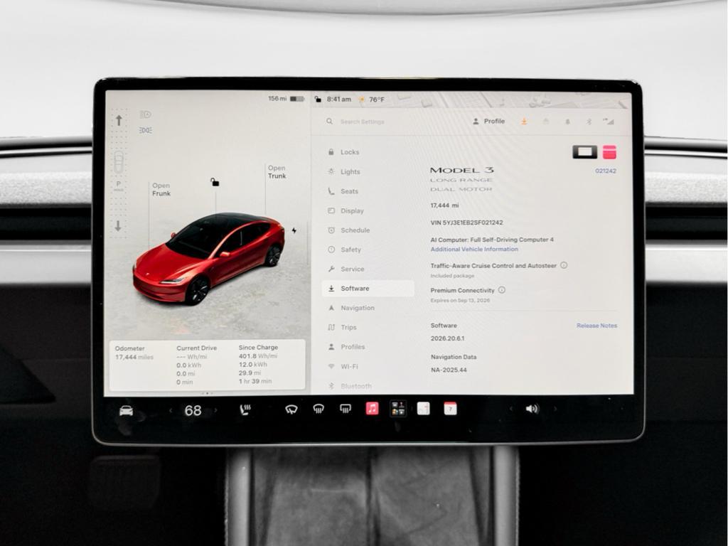 used 2025 Tesla Model 3 car, priced at $39,696