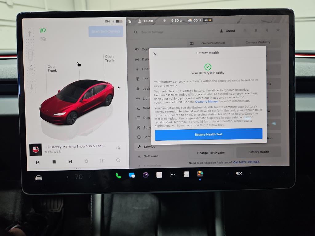 used 2025 Tesla Model 3 car, priced at $37,684