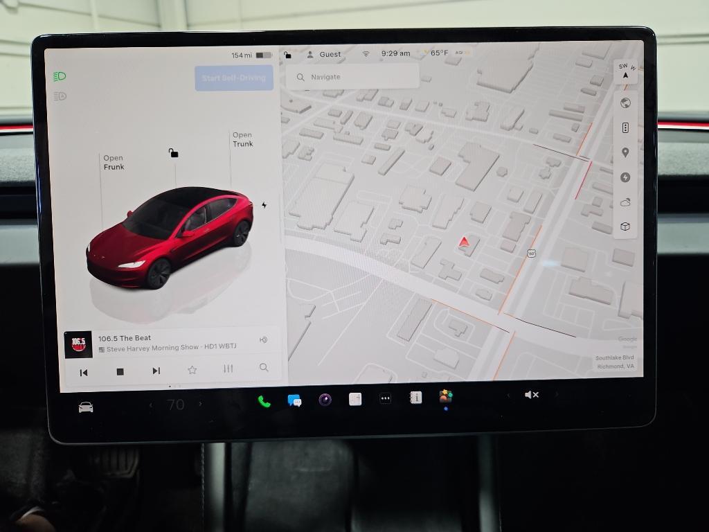 used 2025 Tesla Model 3 car, priced at $37,684