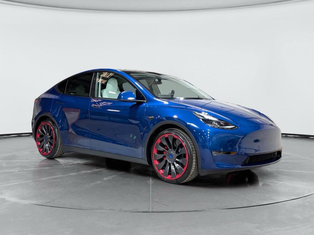 used 2024 Tesla Model Y car, priced at $37,589