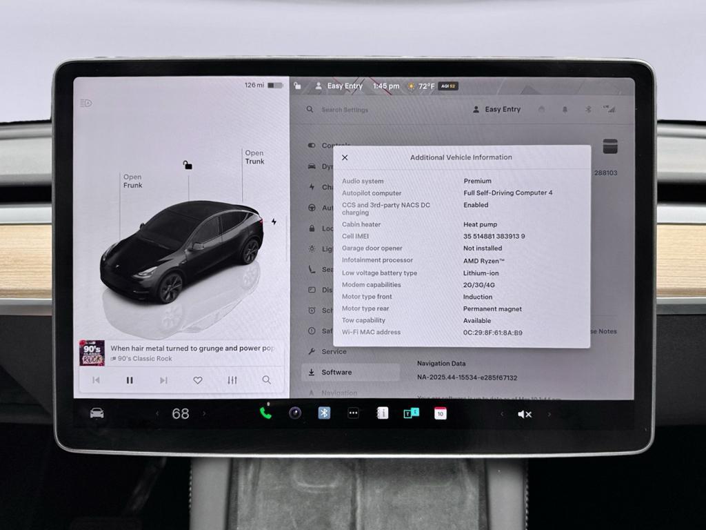 used 2025 Tesla Model Y car, priced at $38,275