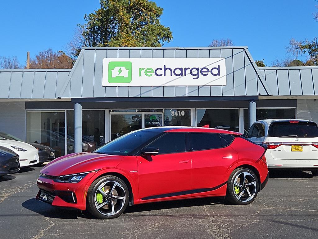 used 2023 Kia EV6 car, priced at $29,599