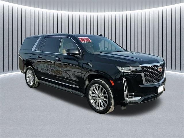 used 2023 Cadillac Escalade ESV car, priced at $65,471