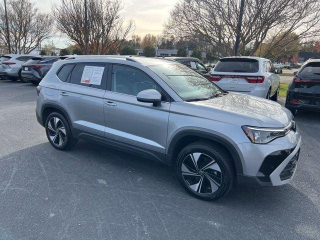 used 2025 Volkswagen Taos car, priced at $23,035