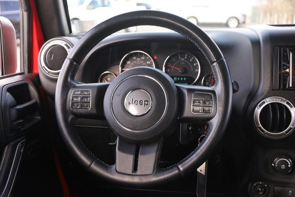 used 2018 Jeep Wrangler JK Unlimited car, priced at $21,996