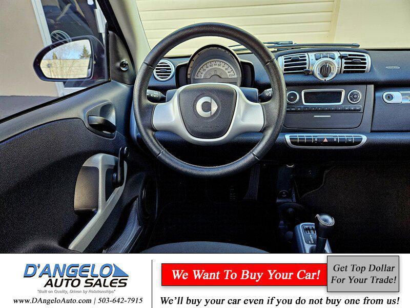 used 2013 smart ForTwo car, priced at $9,981