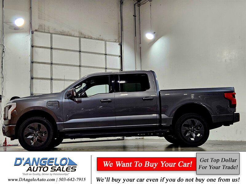 used 2023 Ford F-150 Lightning car, priced at $43,950