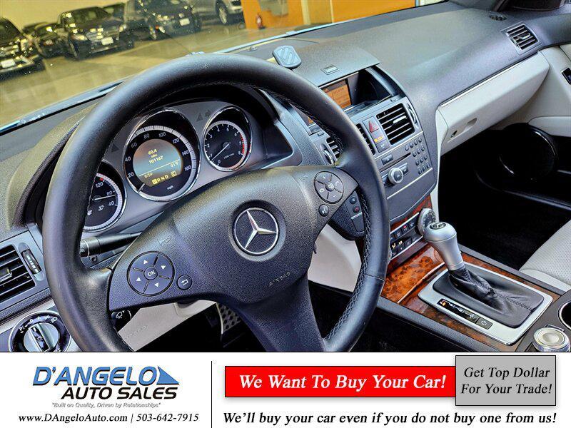 used 2010 Mercedes-Benz C-Class car, priced at $8,491