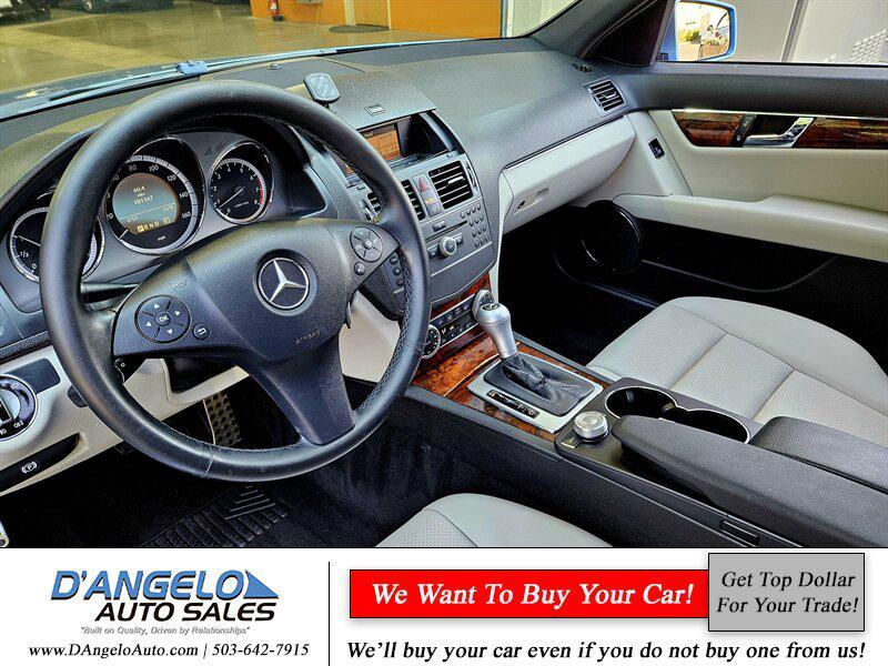 used 2010 Mercedes-Benz C-Class car, priced at $8,491