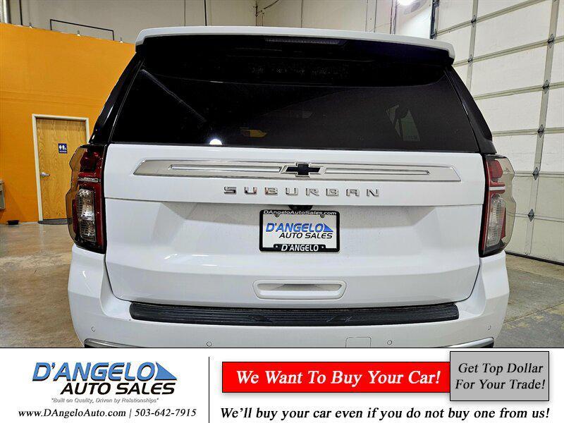 used 2022 Chevrolet Suburban car, priced at $51,810