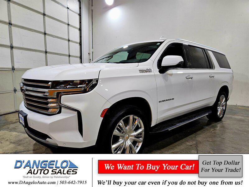 used 2022 Chevrolet Suburban car, priced at $51,810