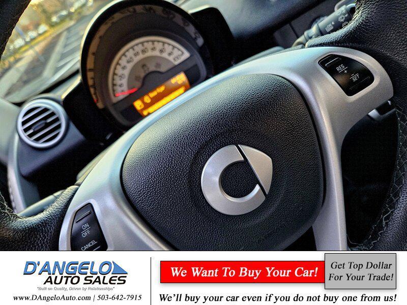 used 2015 smart ForTwo car, priced at $8,691