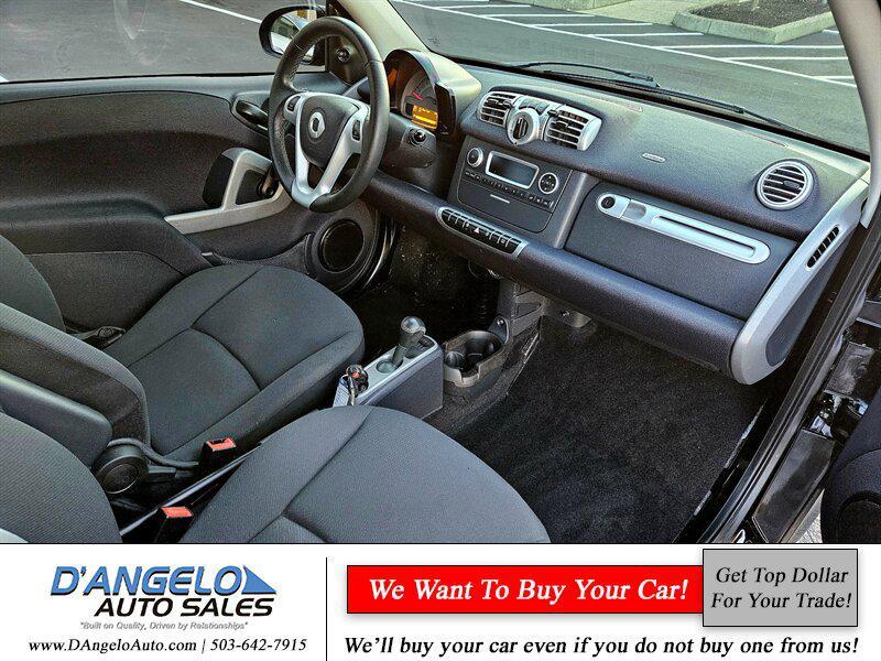 used 2015 smart ForTwo car, priced at $8,691