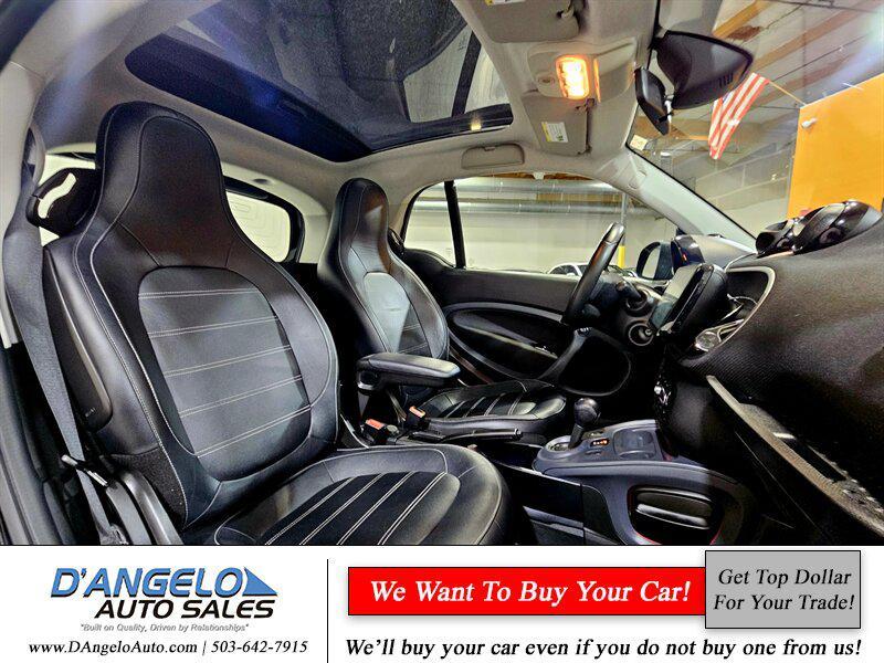 used 2017 smart ForTwo car, priced at $14,950