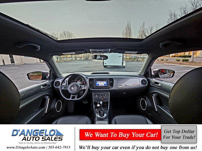 used 2013 Volkswagen Beetle car, priced at $13,988