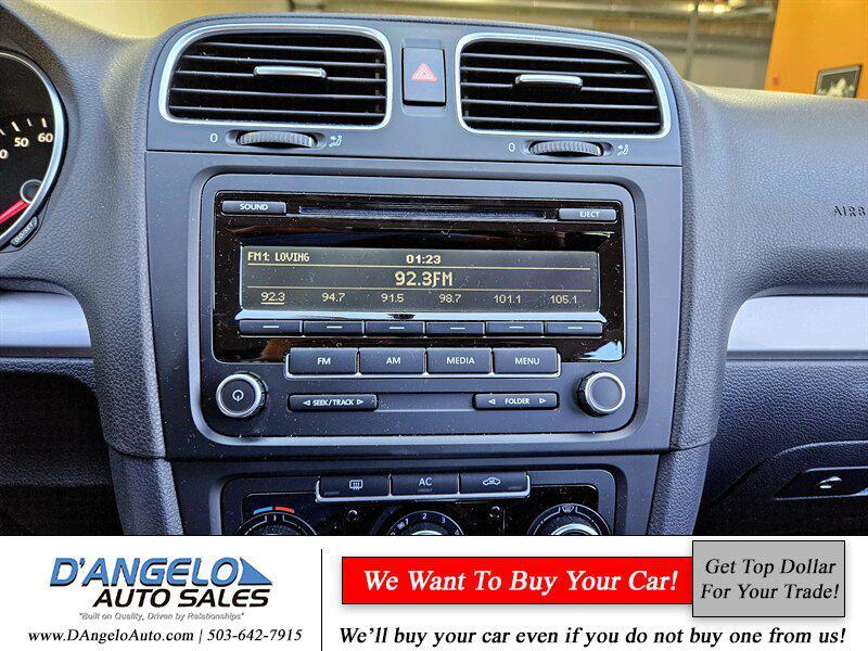 2012 Blue Graphite Metallic Volkswagen Golf