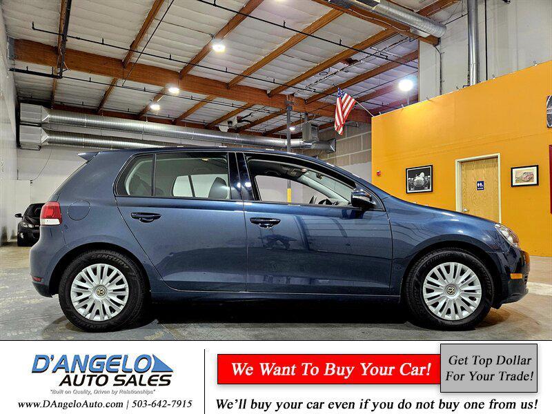 2012 Blue Graphite Metallic Volkswagen Golf