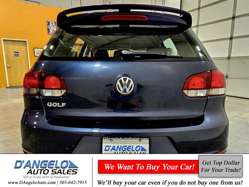 2012 Blue Graphite Metallic Volkswagen Golf