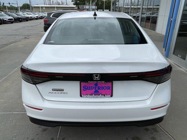 new 2025 Honda Accord car, priced at $32,210