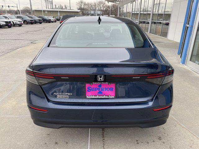 new 2025 Honda Accord car, priced at $31,755