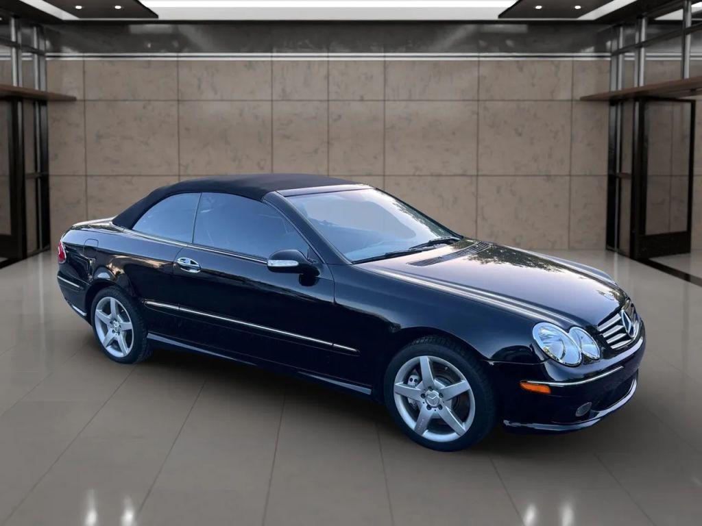 used 2005 Mercedes-Benz CLK-Class car, priced at $11,488