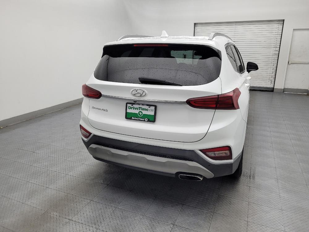 used 2019 Hyundai Santa Fe car, priced at $18,595