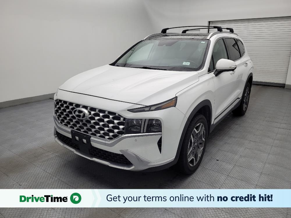 used 2021 Hyundai Santa Fe car, priced at $21,495