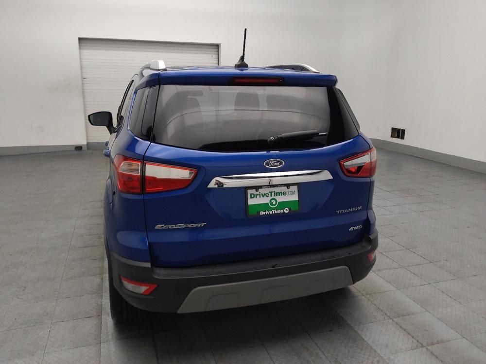 used 2019 Ford EcoSport car, priced at $15,995