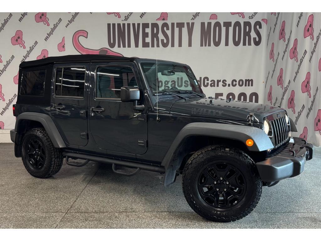 used 2017 Jeep Wrangler car, priced at $18,909