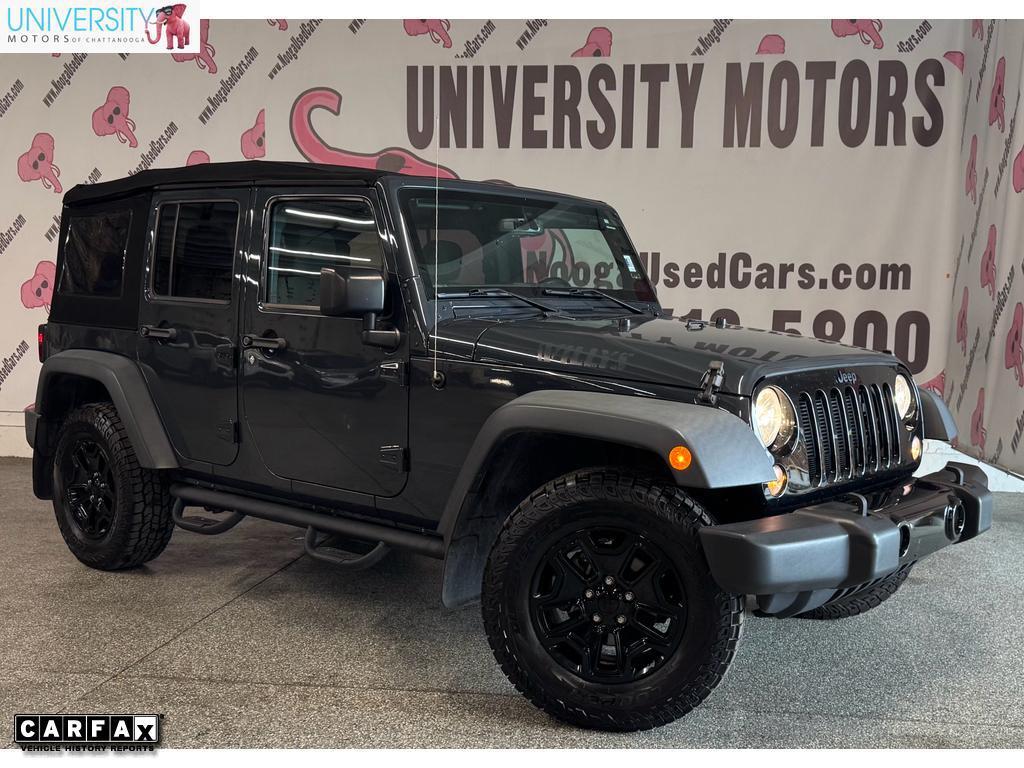 used 2017 Jeep Wrangler car, priced at $18,909