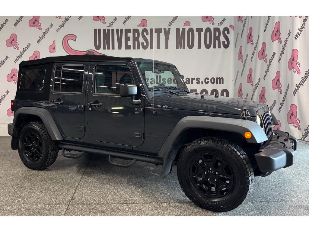 used 2017 Jeep Wrangler car, priced at $18,909