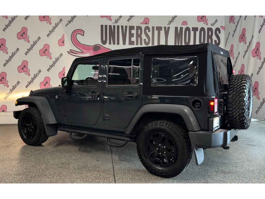 used 2017 Jeep Wrangler car, priced at $18,909