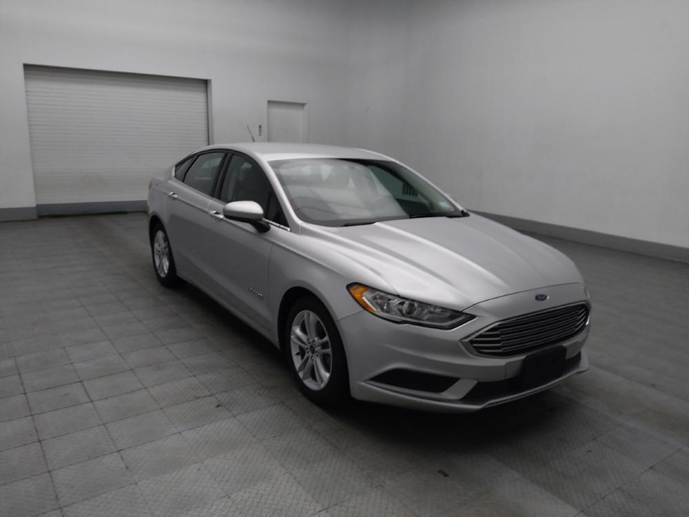 used 2018 Ford Fusion Hybrid car, priced at $18,395