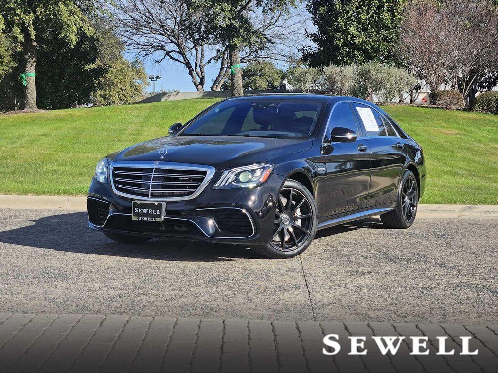 used 2018 Mercedes-Benz AMG S 63 car, priced at $54,795