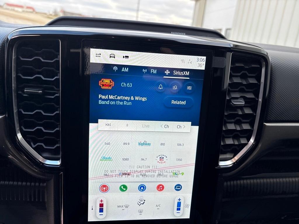 new 2025 Ford Ranger car, priced at $38,588