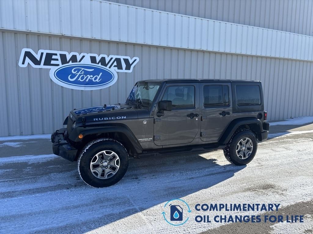 used 2017 Jeep Wrangler Unlimited car, priced at $25,250