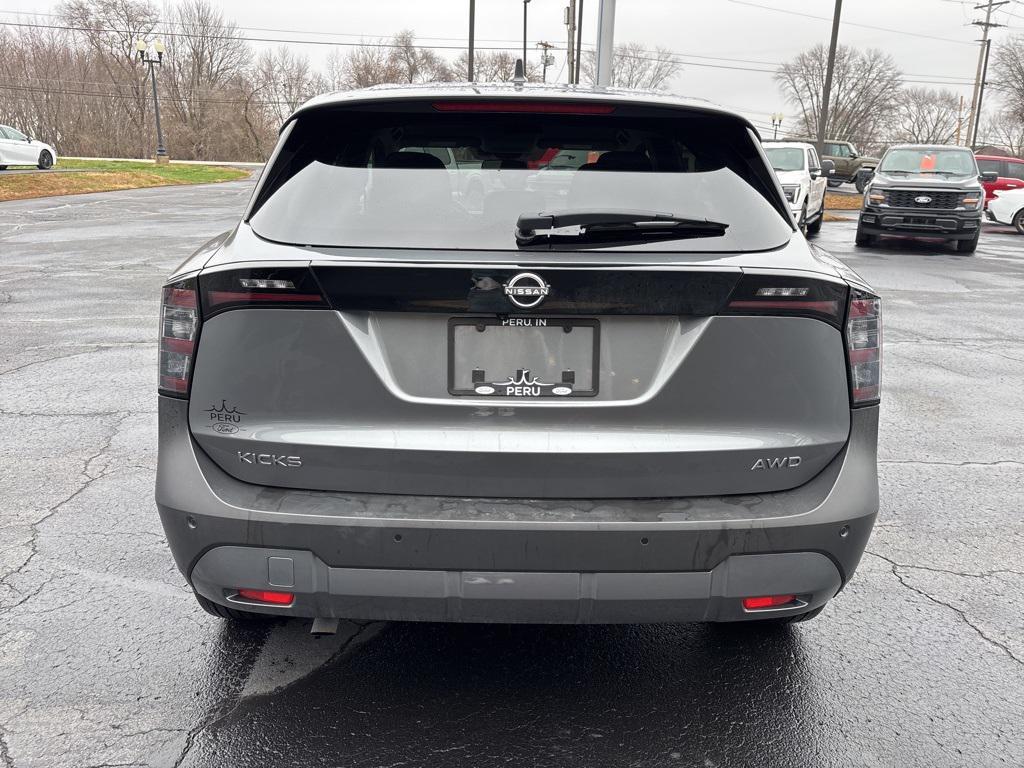 used 2025 Nissan Kicks car, priced at $21,897