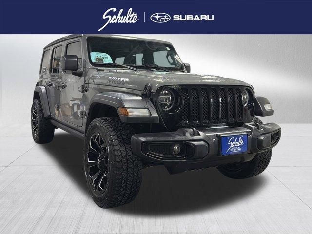 used 2021 Jeep Wrangler Unlimited car, priced at $30,455